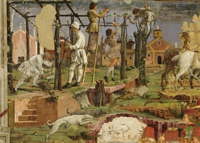 Allegorie van maart: Borso d